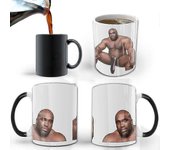 Taza de café que cambia de color, taza mágica personalizada