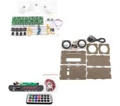 Kit de altavoces Bluetooth de bricolaje con radio FM Proyecto de soldadura de bricolaje Práctica de ensamblaje de soldadura Kit electrónico de bric...