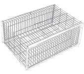 Jaula trampa para palomas 15.75 "x11.81 "x10.24" Pigeon Coop para granjas Huertos de pollos 4 puertas 2 Puertas