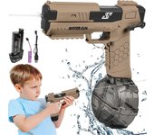 Kensty Pistola de agua eléctrica para niños adultos pistola de agua automática pistola de agua automática deportes acuáticos de verano juguetes acu...
