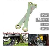 25/35/40 mm Kit de bajada Kit de bajada Varillajes de suspensión Huesos de perro para Aprilia RS250 para Kawasaki GPZ500S EX500 Z1000 Z750 ZX-6R 35...