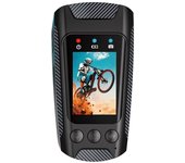 3 en 1 Multifuncional Sports DV Dash Cam con altavoz iluminado Casco de bicicleta 4K Cámara deportiva Cámara de conducción de motocicleta Negro