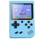 (Azul) Portátil Retro Videojuegos Consola Gameboy Incorporado en 500 Juegos Clásicos Niños Regalo