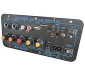 200w Digital Bluetooth Stereo Amplifier Board Subwoofer Dual Microphone Karaoke Amplificadores para 8-12