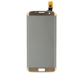 Para Galaxy S7 Edge G935 pantalla de contacto digitalizador de cristal con herramientas de oro