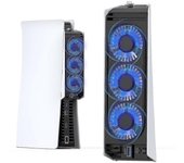 Ventilador de enfriamiento PS5 con 3 ventiladores de alta velocidad para Ps 5 Digital & Disc Edition, ventilador de enfriamiento de consola de jueg...