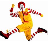 Disfraz de Mcdonald's Cosplay Halloween Carnaval Adulto L