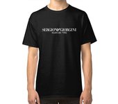 RockShark Sergio Giorgini - Camiseta de La Oficina negro M