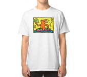 RockShark Camiseta de Dj Keith Blanco S