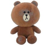 Starice Line Friends Brown Sally Plush Doll Toys Kawaii Cartoon Cony Choco Soft Stuffed Animal Sofa Pillow Home Decor Kid Christmas Gift-e 1