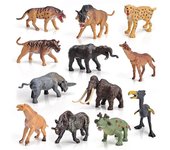 1-4in Realista Figura Animal Prehistórica Modelo Cápsula Dinosaurio Habitación Ornamento