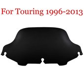 4.5 "-10.5" Parabrisas ondulado Parabrisas para Harley Electra Street Glide FLHX Touring 8inch Black 96-2013