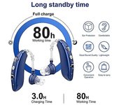 El mejor audífono Bluetooth Amplificador de sonido para sordos Audífono Audifonos Anciano Sordo Mini USB Recargable Llamada de tono ajustable piel ...