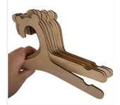 30 piezas percha de madera para la ropa de bebé percha de madera natural para la percha de la percha de la percha de la habitación de la guardería