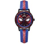 Niños Spiderman Reloj de pulsera luminoso Relojes analógicos Regalos Azul, rojo