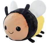 unbrand Muñeca de peluche peluda animal hecho a mano cara de sonrisa suave juguetes de felpa que abrazan adornos de almohada para la habitación 40c...