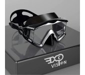 Máscara de buceo panorámica para adultos, máscara de buceo de snorkel de vidrio templado, gafas de natación premium con cubierta de nariz Equipo de...
