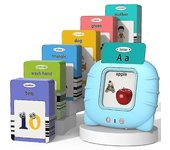 Tarjetas Flash parlantes Niños pequeños compatibles 1 2 3 4 5, juguetes de terapia del habla juguetes para el autismo, 255 tarjetas-510 lados, jugu...