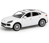 1/24 Juguetes Modelo De Coche Modelo De Aleación Vehículos De Simulación De Metal Fundido A Presión CayenneS Con Sonido De Retroceso Y Juguetes Lig...
