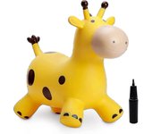 Babe Fairy Jirafa Bouncy Horse Hopper para niños pequeños saltando Caballo hinchable