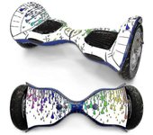10 pulgadas 2 ruedas autoequilibrado scooter eléctrico Hoverboard Wrap Cover Sticker Protecter Mini Hover Colorful Decoration Paper TNSBW10inch0110