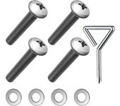 4x Tornillos de pernos M8 de 45 mm para soporte de pared de Samsung Tv