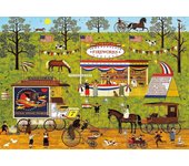 LINCMAN Charles Wysocki - Bang, Boom, Barn & Pow - Rompecabezas de 300 piezas