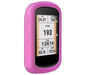 compatible-garmin Edge 840 Skin Case Carcasa Carcasa Manga Ciclocomputador Silicona Newway Rosa