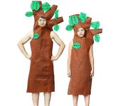 Árbol de disfraces de fiesta de carnaval Cosplay Para niños adultos Vestido de Navidad Suministros de Navidad 140-150cm