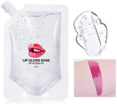Base de brillo de labios transparente, base de brillo de labios transparente de 50 ml, base de gel de brillo de labios, base de brillo de labios hi...