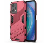 Para OnePlus Nord CE 2 Lite 5G Phone Case Kickstand TPU + PC Cubierta de armadura resistente a prueba de golpes Rosa Style C OnePlus Nord CE 2 Lite