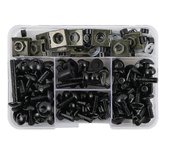 177PCS Kit de pernos de carenado Tuerca de tornillos CNC para Honda CBR600RR CBR900RR CBR929RR CBR1000RR CBR 600RR 900RR 929RR 1000RR 600 F2 F3 F4 ...