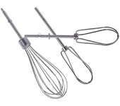 W10490648 & KHMPW Batidores para KitchenAid Accesorios de batidora de mano Accesorios, batidores Turbo batidores, C Plata