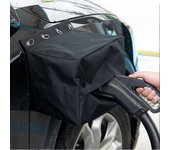 Cubierta de lluvia del cargador de vehículos eléctricos impermeable al aire libre 600d tela Oxford cubierta del puerto de carga de automóviles Lluv...