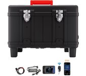 Vevor Calentador diesel de 8KW, calentador de aire diesel todo en uno de 12V / 24V, con control de la aplicación Bluetooth, control remoto y pantal...