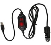 Calentador de acuario con pantalla digital 10w Mini para termostato de agua dulce y marina