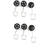 Viewleaf 6pcs Conjunto de tren de aterrizaje para Xk A120 A380 A380 Ala fija Rc Aviones Accesorios de repuesto