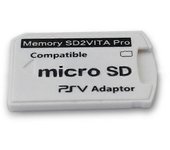 unbrand Versión 6.0 SD2VITA para PS Vita Memory TF Card Game Card PSV 1000/2000 Adaptador Micro SD Card Reader Adaptador para PSP