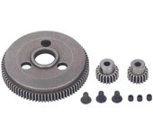 86t Spur Gear y 19t 21t Piñones Gear Rc Steel Gear Set para Traxxas Slash 2wd 1/10 Para Rustler 2wd Para estampado 2wd