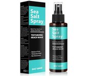 Unbrand Spray de sal marina para el cabello de hombres y mujeres 5 fl oz - Spray texturizante y voluminizador seco, para rizos y ondas de playa par...