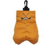 Bolsa de almacenamiento de bolas de golf, bolso portátil portador de bolas de golf, no toques mi bola broche divertido