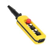XAC-4713 Grúa elevadora de una velocidad 4 pulsadores Estación de control colgante con parada de emergencia