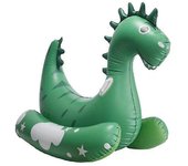 Dinosaurio gigante inflable piscina flotador fiesta juguetes ride-on con asas duraderas verano playa piscina fiesta juego piscina juguete tubo bals...