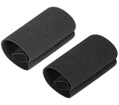 Paquete de 2 fundas elásticas para micrófono de mano para grabadoras TX650 / TX660, para videógrafos de bodas Negro