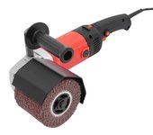 Máquina de cepillo eléctrico de 2.2KW Máquina de trefilado de velocidad ajustable