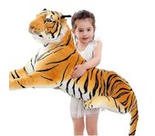Realista tigre animales de peluche juguete para niños Blanco 30cm
