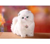 Gatos de peluche electrónicos Encantador robot animal juguete cosas lindas gato eléctrico maullido suave niños modelo de mascota decoración muñeca ...