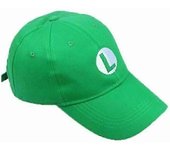 Super Mario Bros Odyssey Luigi Gorra de béisbol para niños cosplay ajustable para hombres Hats_h verde