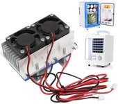 144w Enfriador de refrigeración Peltier termoeléctrico 12v Semiconductor Aire acondicionado Sistema de enfriamiento Kit de bricolaje para nevera