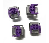 4pcs Interruptores ópticos púrpura Interruptor de intercambio en caliente para Razer Huntsman Elite